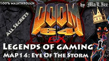 Doom 64 EX (100% walkthrough) by MaLIce - Map 14