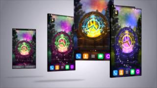 Fire Clock Live Wallpaper screenshot 5