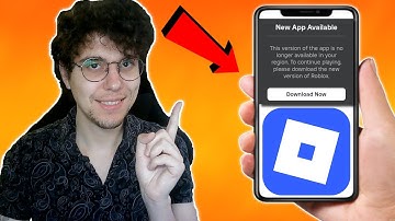 Hoe Roblox te repareren Nieuwe app beschikbaar
