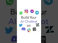 Quick &amp; Easy AI Chatbot for Whatsapp and More #shorts #gpt4 #chatbot