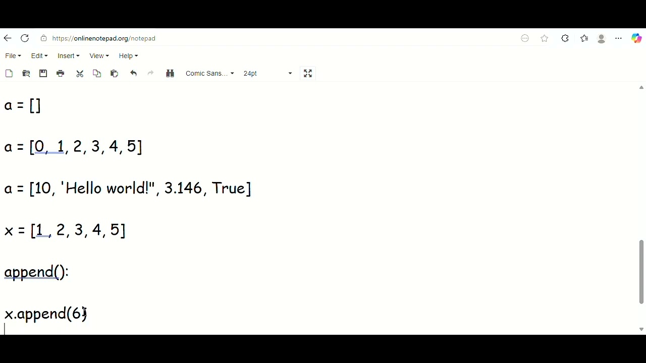 DSA & Algorithms List & Arrays in Python - YouTube