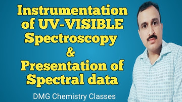 Instrumentation of UV-VISIBLE Spectroscopy & Presentation of Spectral Data