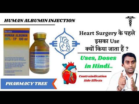 Human Albumin Injection Uses || Human Albumin Injection || Dose & Side Effects ||