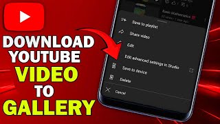 how to download youtube video for free [2024]