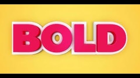 3D Text | Cinema 4D | Weekendose Tutorials