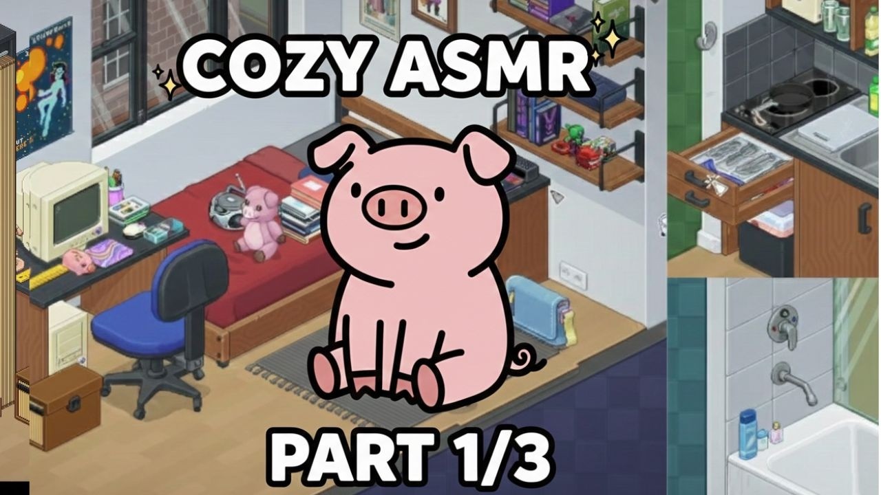 Cozy ASMR | Unpacking My New Room 📦 Part 1/3 (No Commentary)