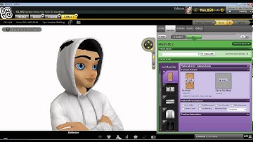 Remove Yaps Hair on hoody. IMVU Tutorial - Enforcer.