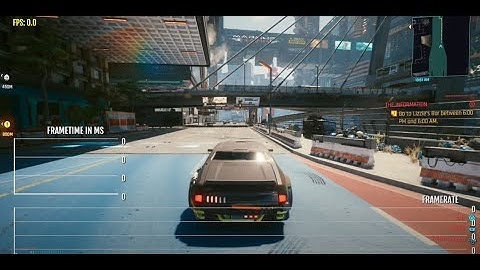 Cyberpunk 2077 PS4 Pro 1.06 Patch Frame Rate Test