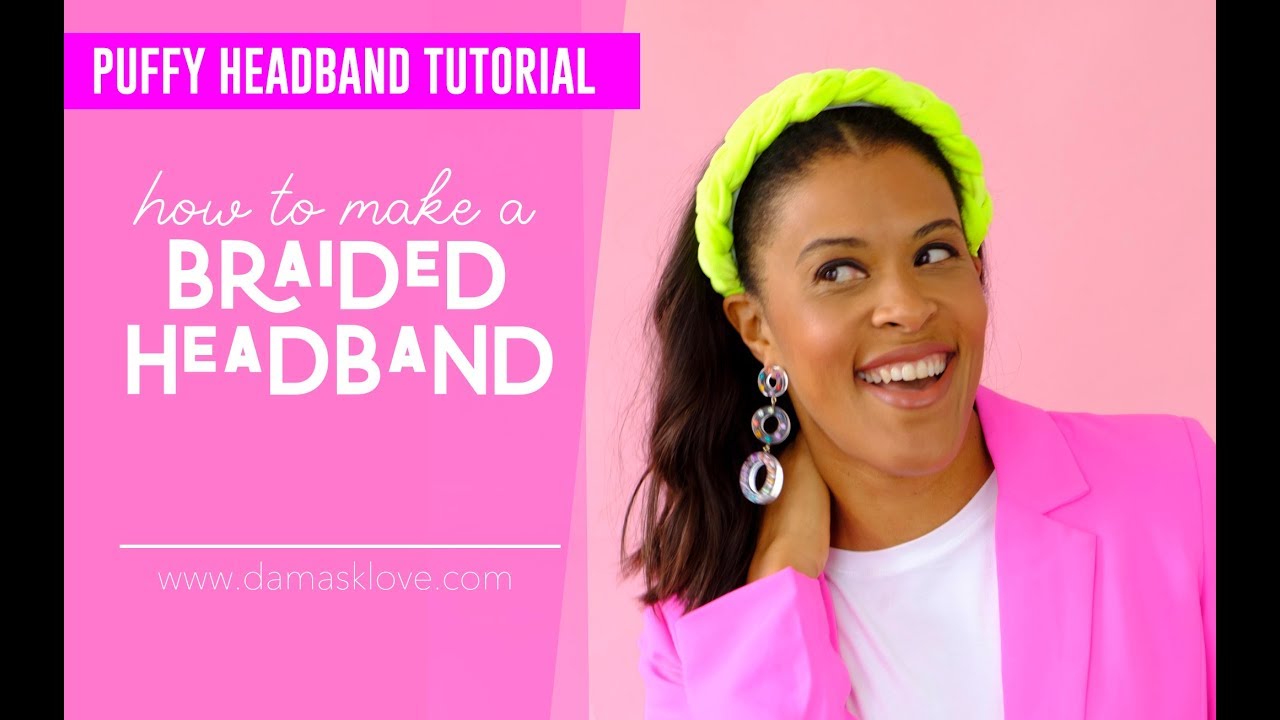 How to Make a Braided Headband - Damask Love