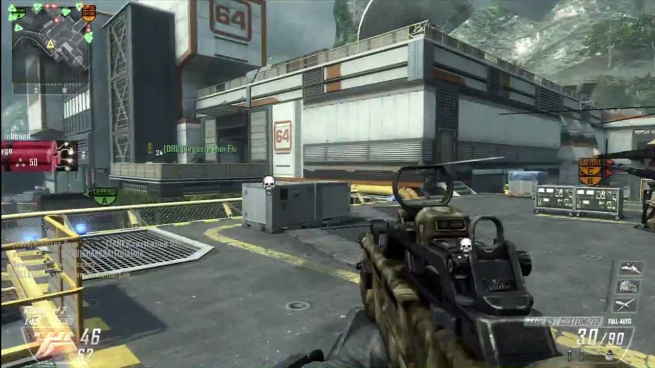 Call of Duty Black Ops 2 MULTIPLAYER Gameplay Domination on Drone ...