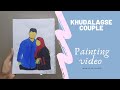 Khudalagse couple painting  painting ankita  ankitar rong