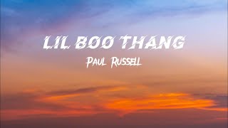 Lil Boo Thang-Lyrics By Paul Russell