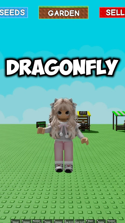 Tips Dapetin Dragonfly di Grow A Garden! #roblox #robloxshorts #growagarden #gamingvideos #gaming
