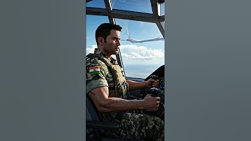 Indian Army saved Airplane from crashing✈️ #ai #army