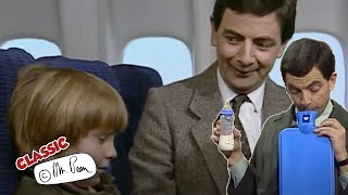 No Plane Sailing For Mr Bean | Mr Bean Funny Clips | Classic Mr Bean