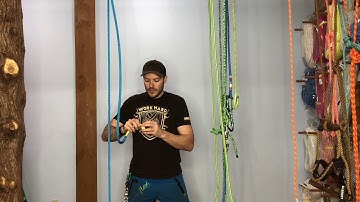 Installing the Petzl Zig Zag on a rope