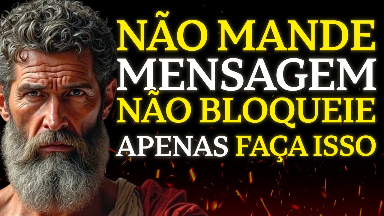 SAIBA COMO TRATAR QUEM FERIU VOCÊ | ESTOICISMO