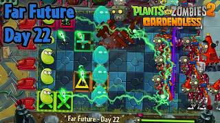Far Future - Day 22 Pc Hardest Difficulty Plants Vs Zombies 2 Gardendless