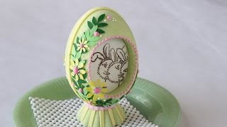 How to Make Cast Sugar Easter Eggs with Edible Papers - Part 2 (Assembly)