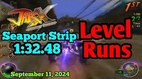 Jak X: Combat Racing - Seaport Strip - 1:32.48