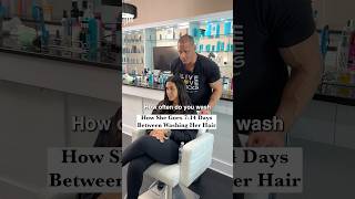 How She Goes 7-14 Days Between Washing Her Hair