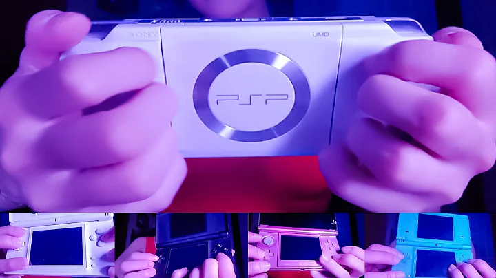 ASMR RELAXING Controller Sounds: PSP vs DS