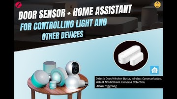 Door Sensor + Home Assistant for Controlling Lights and other devices