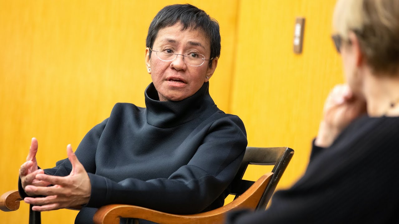 A Conversation with Maria Ressa - YouTube