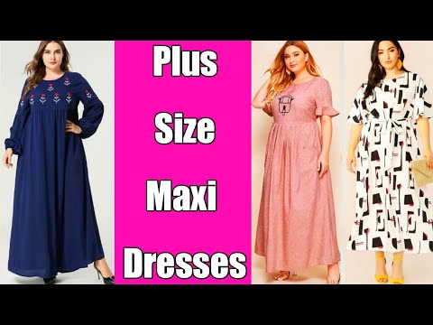 black plus size maxi dresses