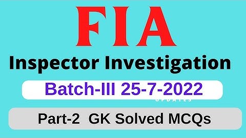 FIA Inspector Investigation Today