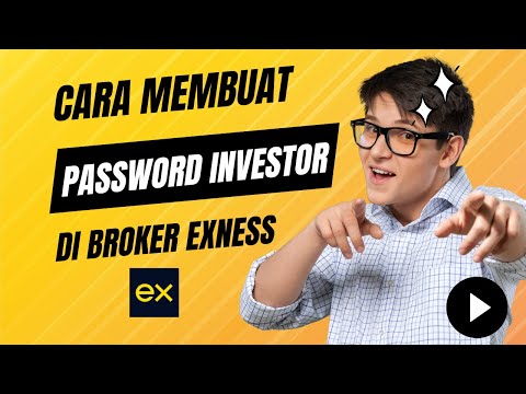 Cara Membuat Password Investor Di Broker Exness (2026)