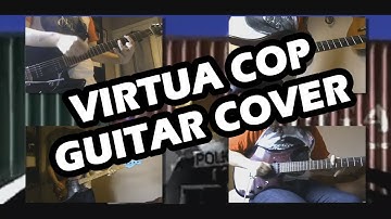 Virtua Cop - Intro/Opening Theme Music Guitar Cover - Sega Saturn