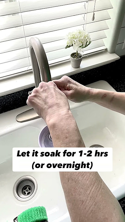 How to CLEAN Bathroom Tap Fittings Easily in 2 Mins! नल आसानी से साफ़ करें  / Cerena Faucet Cleaner 
