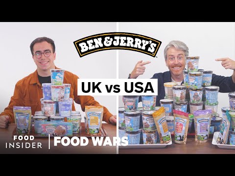 Ben And Jerrys - US vs UK Ben & Jerry's | Food Wars