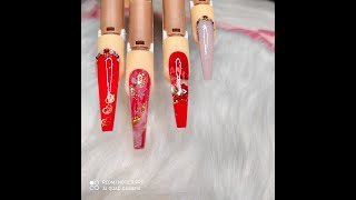 WATCH ME PRACTICE {VALENTINES DAY NAILS}