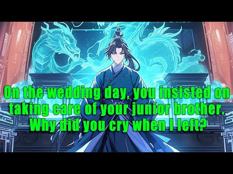 Go take care of your junior brother on the wedding day. Why are you crying when I leave?