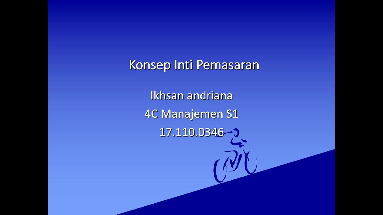 Tugas audio visual konsep inti pemasaran YouTube Tugas audio visual konsep inti pemasaran YouTube