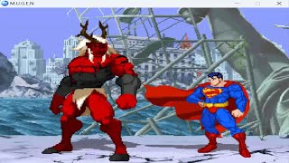 SUPERMAN vs TRIGON - Beyond the Hell of Fight🔥 DC Injustice Mugen Comics Epic Tribute 2024