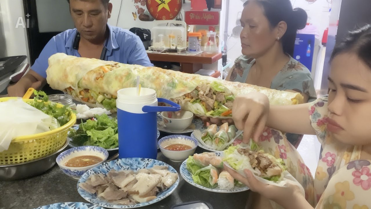 Bánh Tráng Cuốn Với Thịt Heo Luộc Quá Ngon Mời Cả Nhà T20