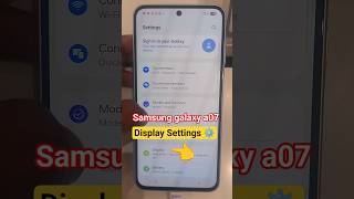 Samsung galaxy a07 Display setting ⚙️// samsung galaxy a07 5g 💥// Display setting ⚙️// #samsung#tech