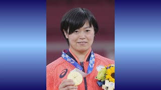 78キロ級の浜田が金メダル 柔道女子