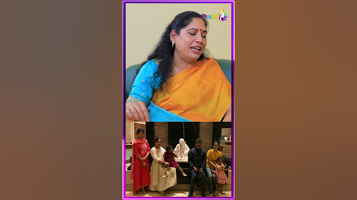 காமாட்சி அம்மன்கிட்ட சீட்டு போட்டு பார்த்துதான் மகள்களுக்கு விவேக் பேரு வெச்சார்😇| Actor Vivek Wife