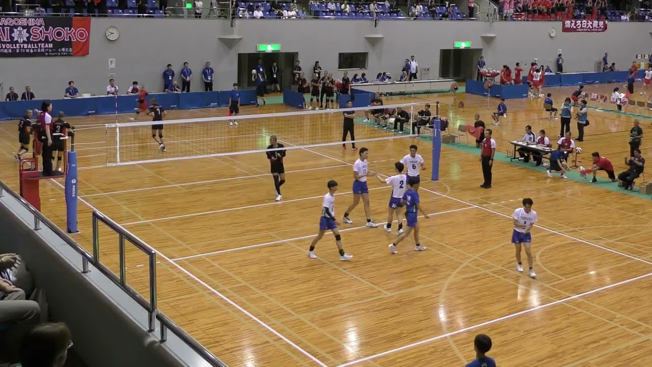 川内商工高校 vs 小松大谷高校 1st #バレーボール #volleyball