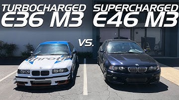 What is the best (boosted) BMW M3? E36 M3 Turbo vs. E46 M3 Supercharged