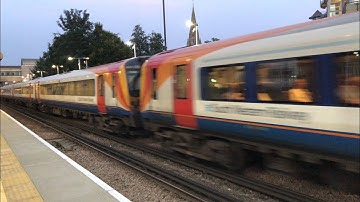 Class 444 passes Feltham, London Waterloo - Poole