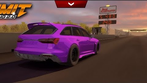 5.4 Audi RS6 Tune! | Version 2.2.10 | No Limit Drag Racing 2.0