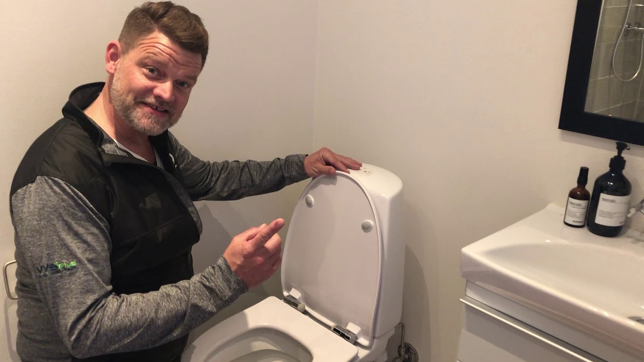 kompakt beløb Monetære VVSPlus.dk. - Hvad gør man med et toilet der løber - tjek om dit toilet  løber - YouTube