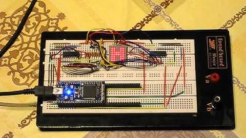 Matrix Display 2nd Test