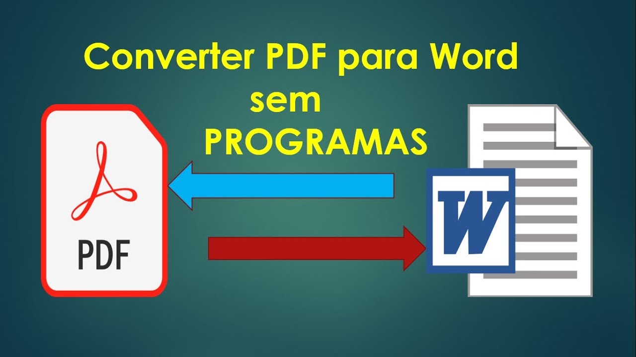 Pasar pdf escaneado a word