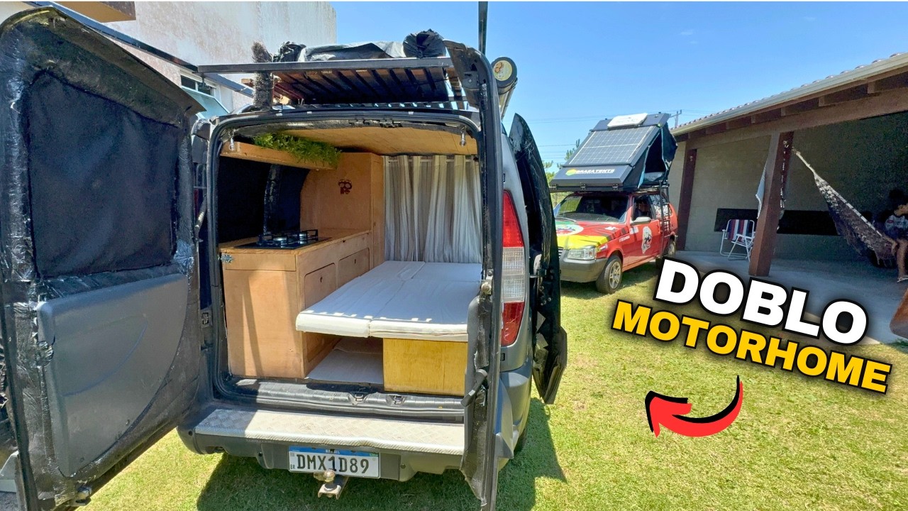 A DOBLO MOTORHOME MAIS PERFEITA DO YOUTUBE!